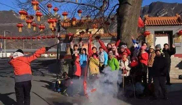 燃放爆竹