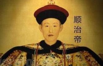 顺治帝终究放不下一个“情”字，只好遁入空门。