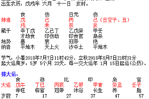 2018年农历六月十一晚上出生女宝宝起名推荐